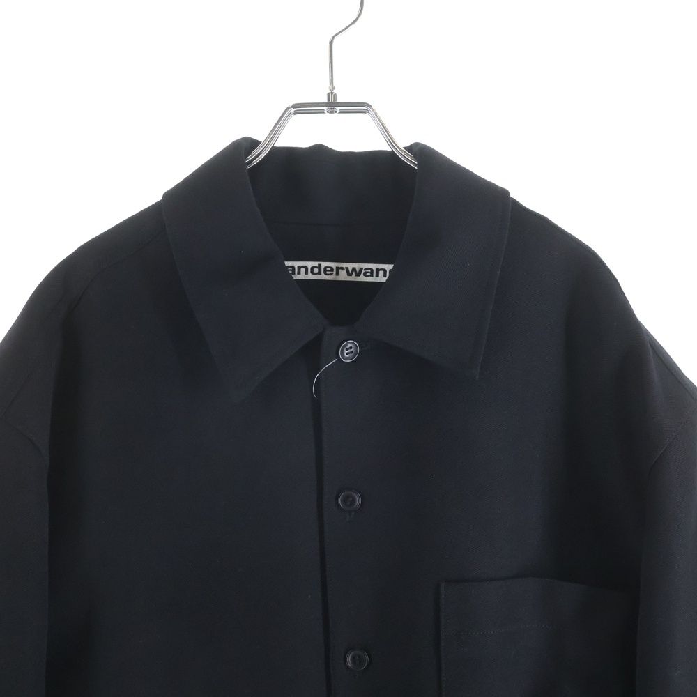 alexanderwang アレキサンダーワン フリンジテーラードジャケット 黒
