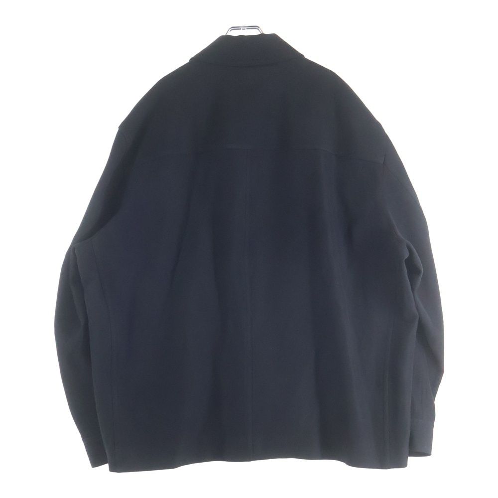ALEXANDER WANG アレキサンダーワン TAILORED SHIRT JACKET ウール テーラード シャツ ジャケット ブラック 6WC3241057 ALEXANDER WANG (アレキサンダーワン) TAILORED SHIRT JACKET ウール