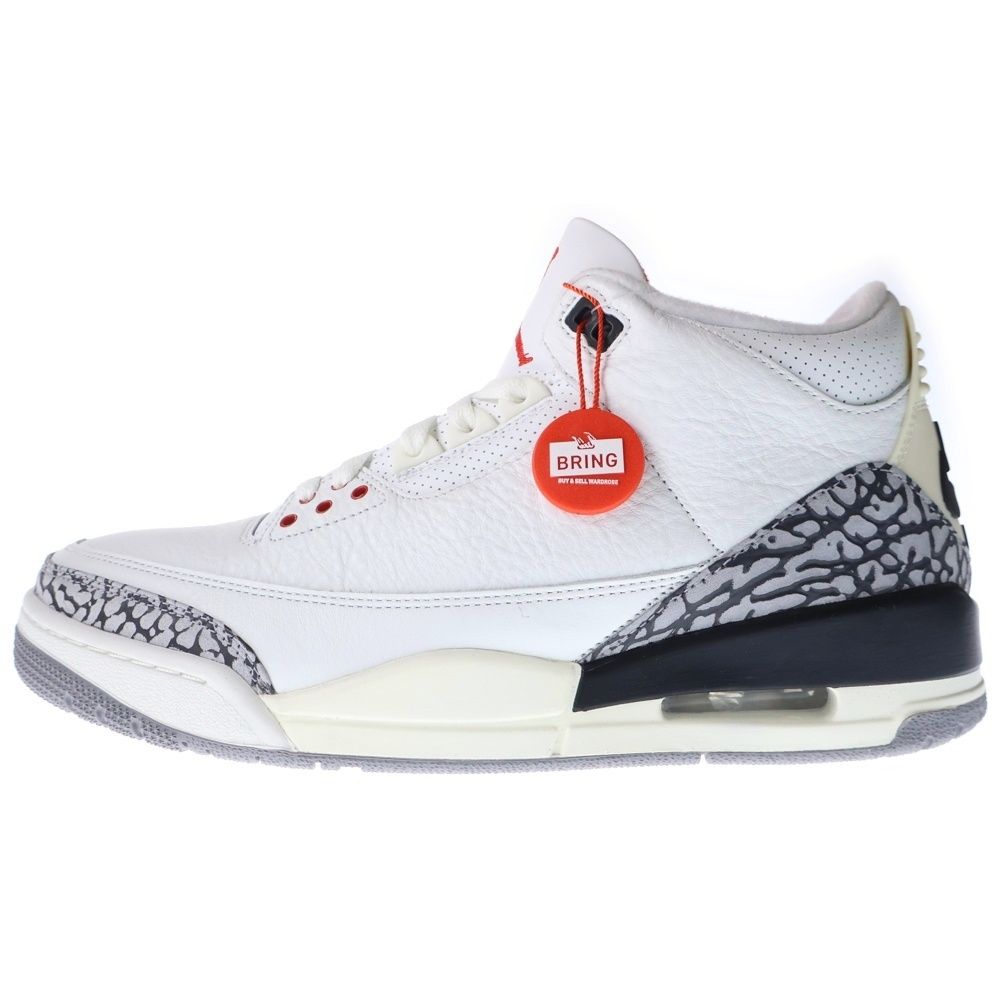 NIKE (ナイキ) AIR JORDAN 3 RETRO WHITE CEMENT REIMAGINED NIKE (ナイキ) AIR JORDAN 3 RETRO WHITE CEMENT REIMAGINED