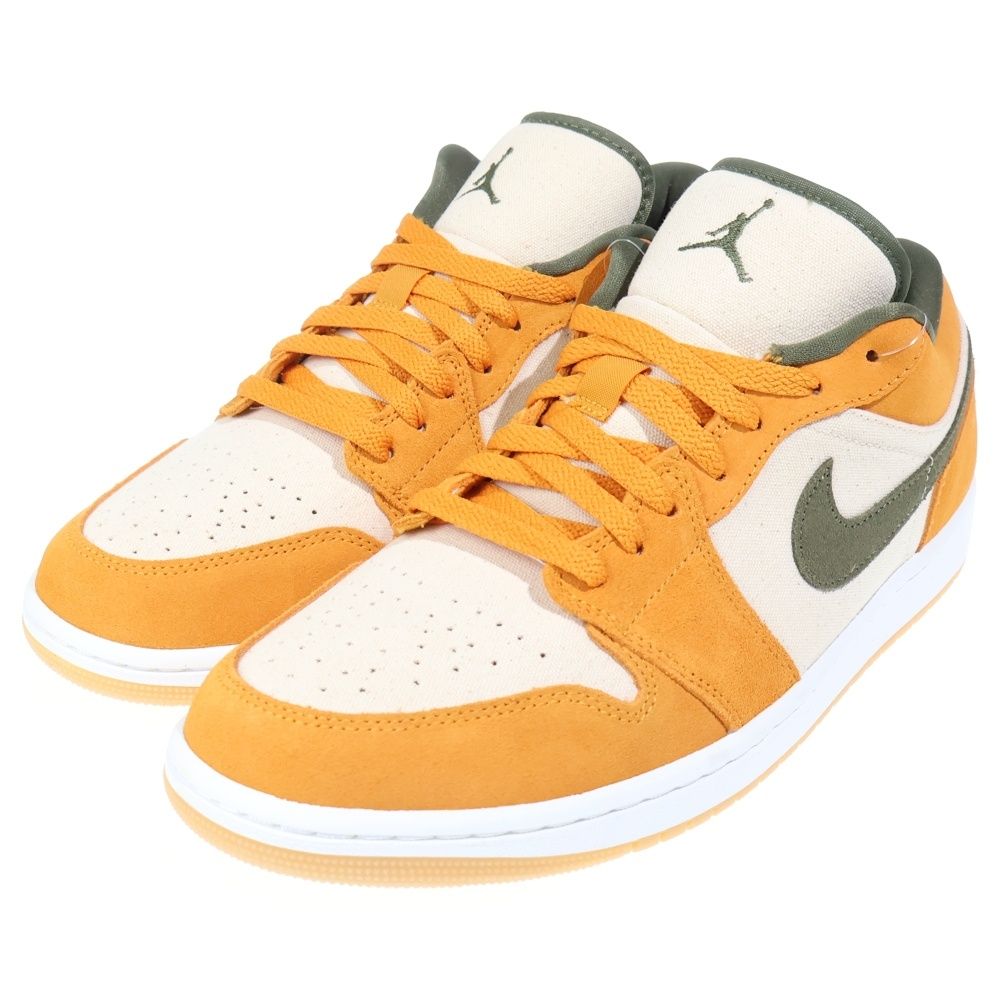 NIKE (ナイキ) AIR JORDAN 1 LOW LIGHT CURRY MEDIUM OLIVE エア