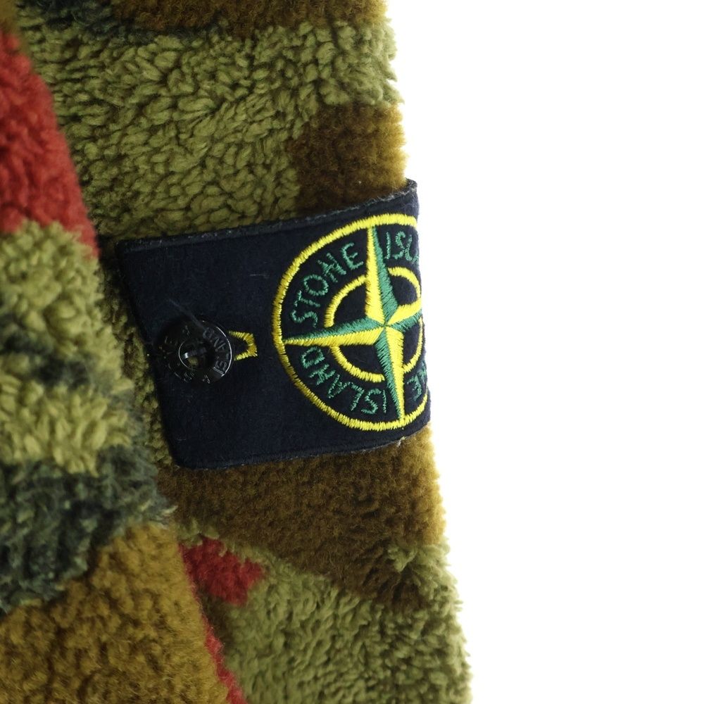 STONE ISLAND (ストーンアイランド) カモフラ ボア クルーネック 