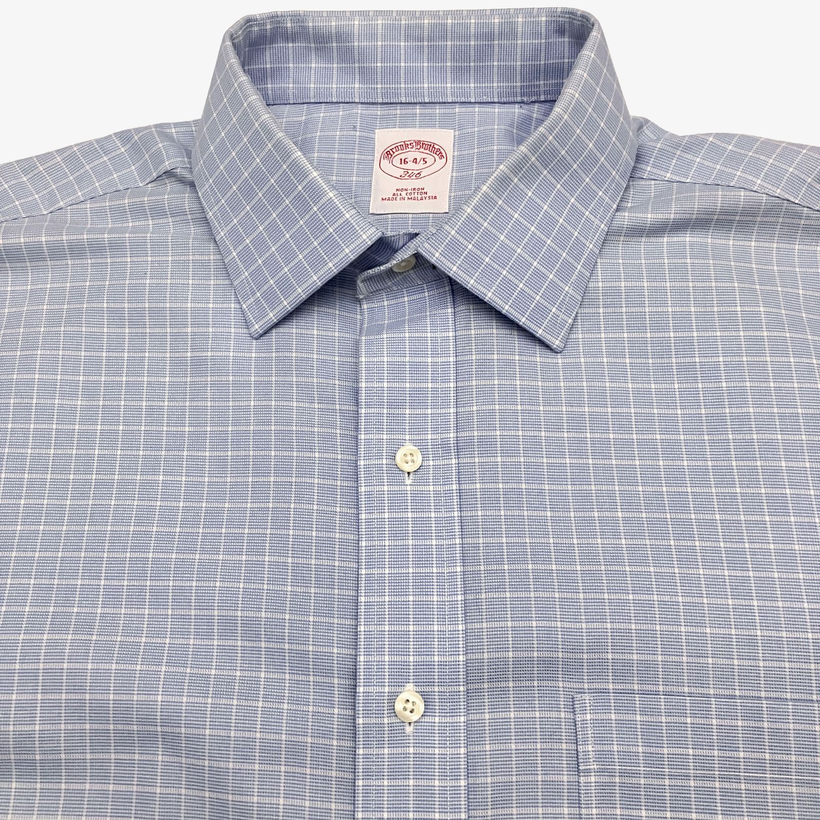 16-34/35】Brooks Brothers（ブルックスブラザーズ）346 ワイドカラー 