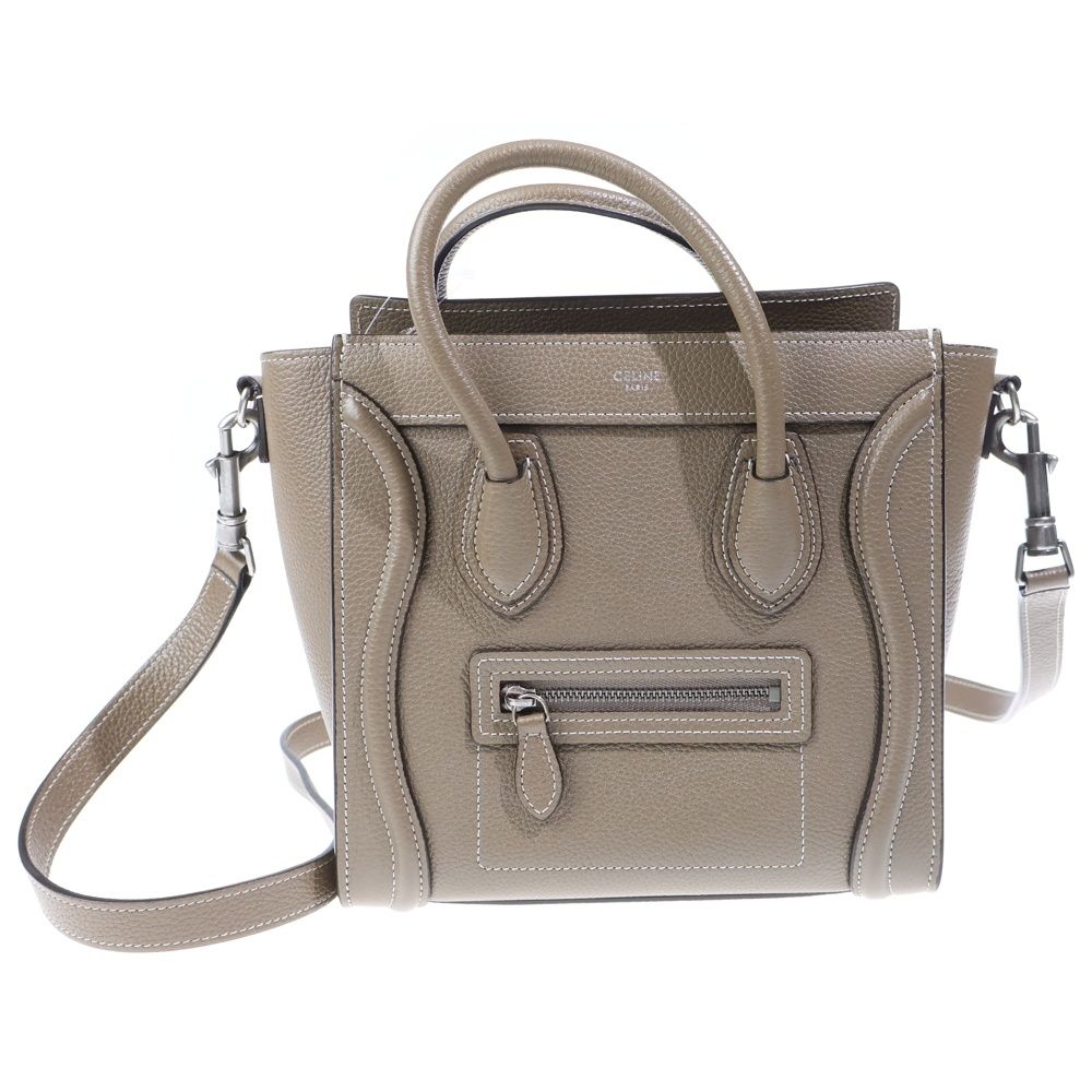 CELINE (セリーヌ) ラゲージ ナノ 2wayショルダーバッグ ハンドバッグ 