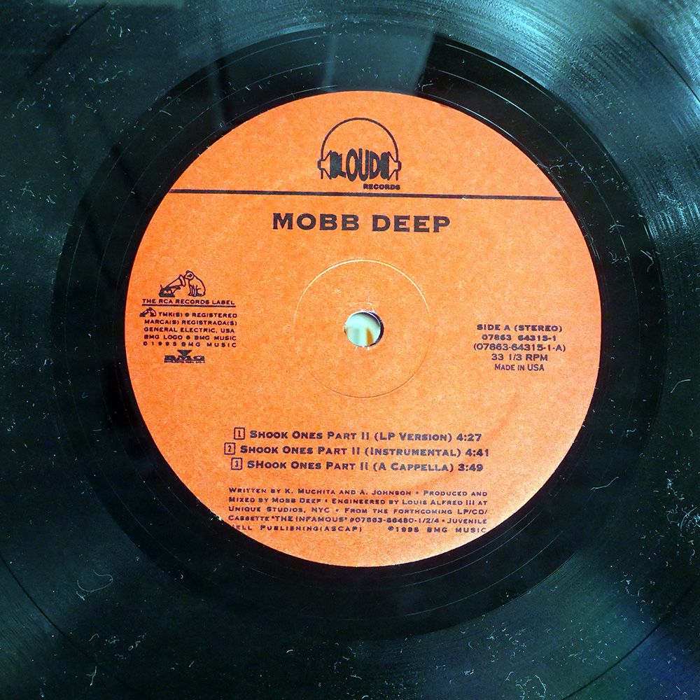 US盤 MOBB DEEP/SHOOK ONES PART II/LOUD 7863643151 12 - メルカリ
