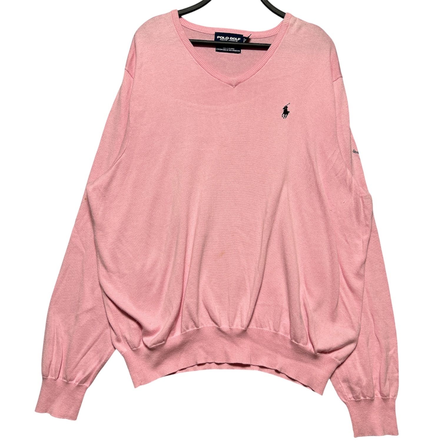 POLO GOLF Ralph Lauren ポロゴルフ ラルフローレン Vネック コットン 