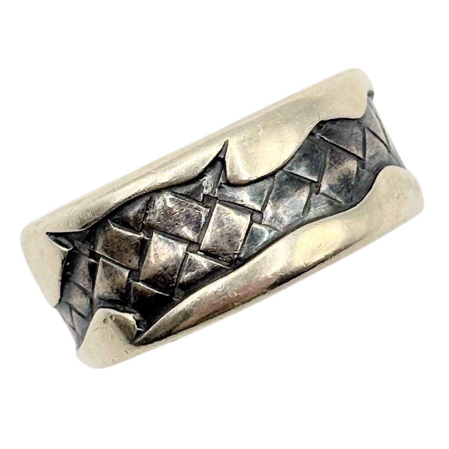 ボッテガヴェネタ BOTTEGA VENETA イントレチャート メンズ ワイド