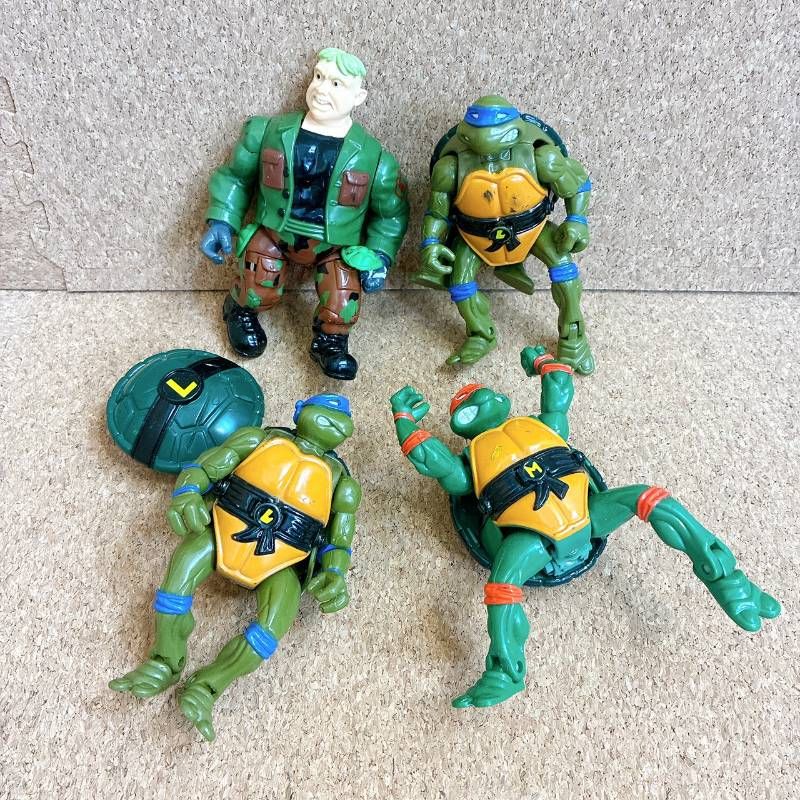 レア】1992年ミュータントタートルズ 変形フィギュアセット レア】1992年ミュータントタートルズ 変形フィギュアセット レア！1992