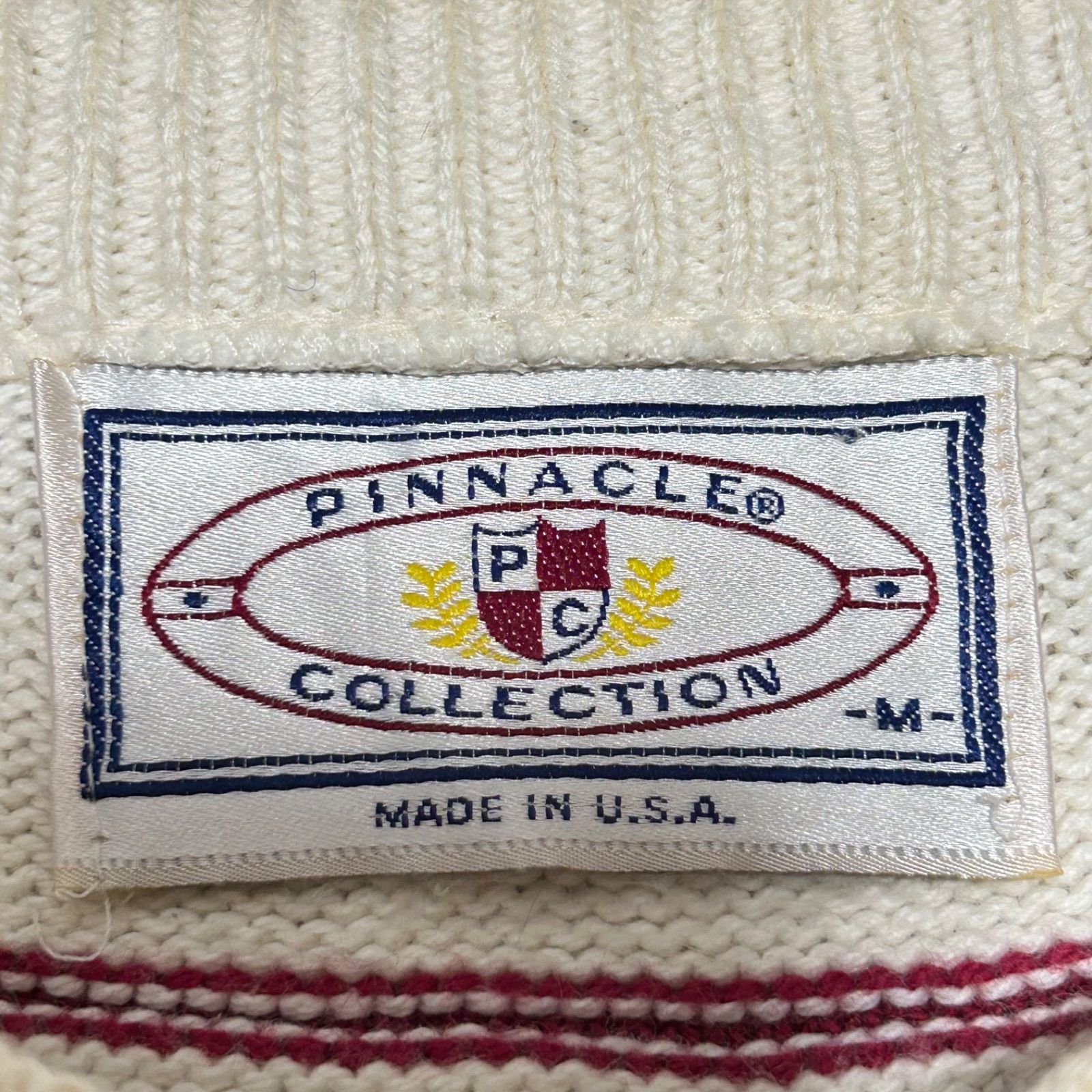 PINNACLE COLLECTION ピナクルコレクション ゴルフ 刺繍 ボーダー 