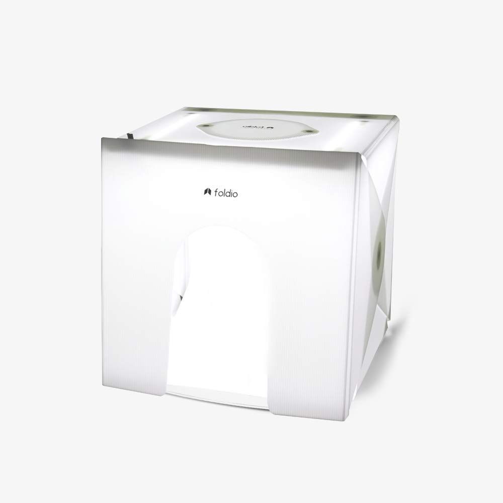 新品 Foldio2 Plus + フロントカバー｜38cm ポータブル写真撮影スタジオライトボックス｜ORANGEMONKIE｜世界初 オールインワン写真撮影スタジオ