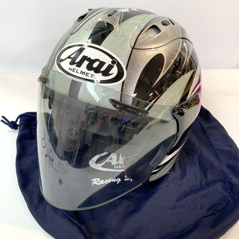 Arai SZ-RAM4 ジェットヘルメット インターカラー 59-60サイズ Arai アライ SZ-RAM4 KAREN ジェットヘルメット XLサイズ ツーリング