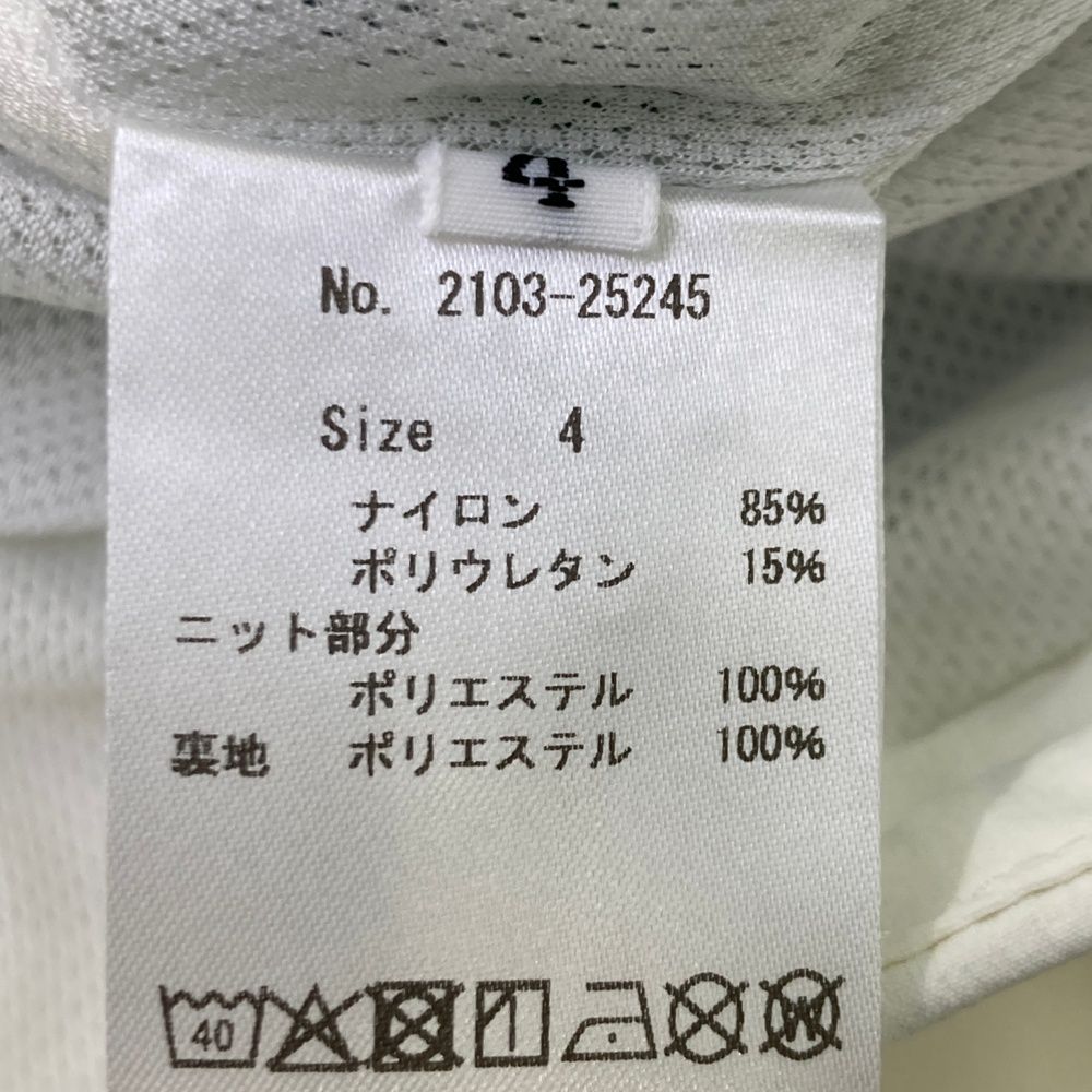 サイズ：4 CPG GOLF シーピージーゴルフ メッシュ裏地付き 長袖