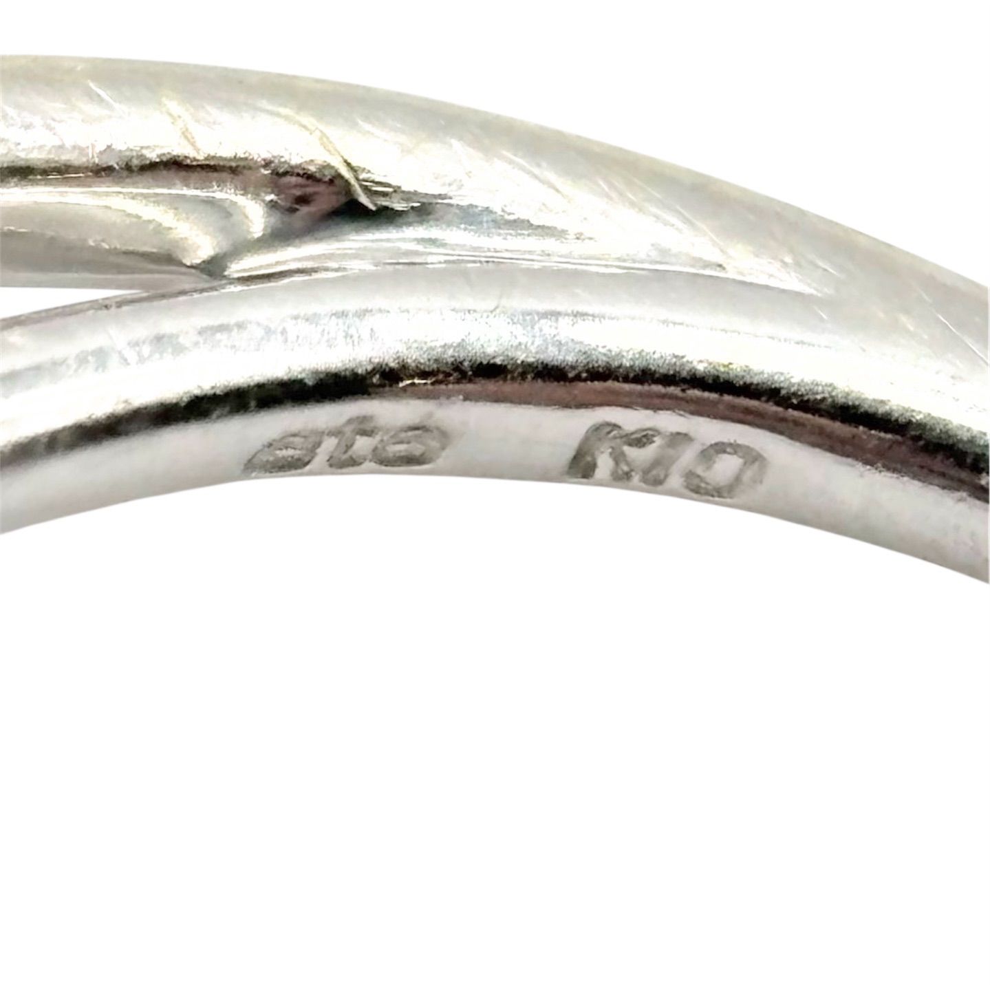 ete K10 リング 指輪 エテ ノット ピンキーリング 3号 ゴールド 金 