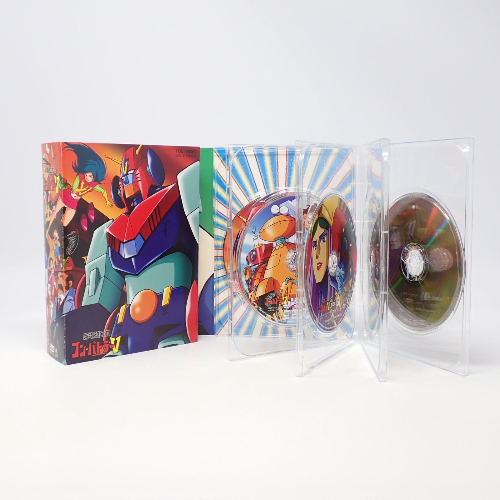 超電磁ロボ コン・バトラーV DVD-BOX ディスク10枚組 東映 - メルカリ