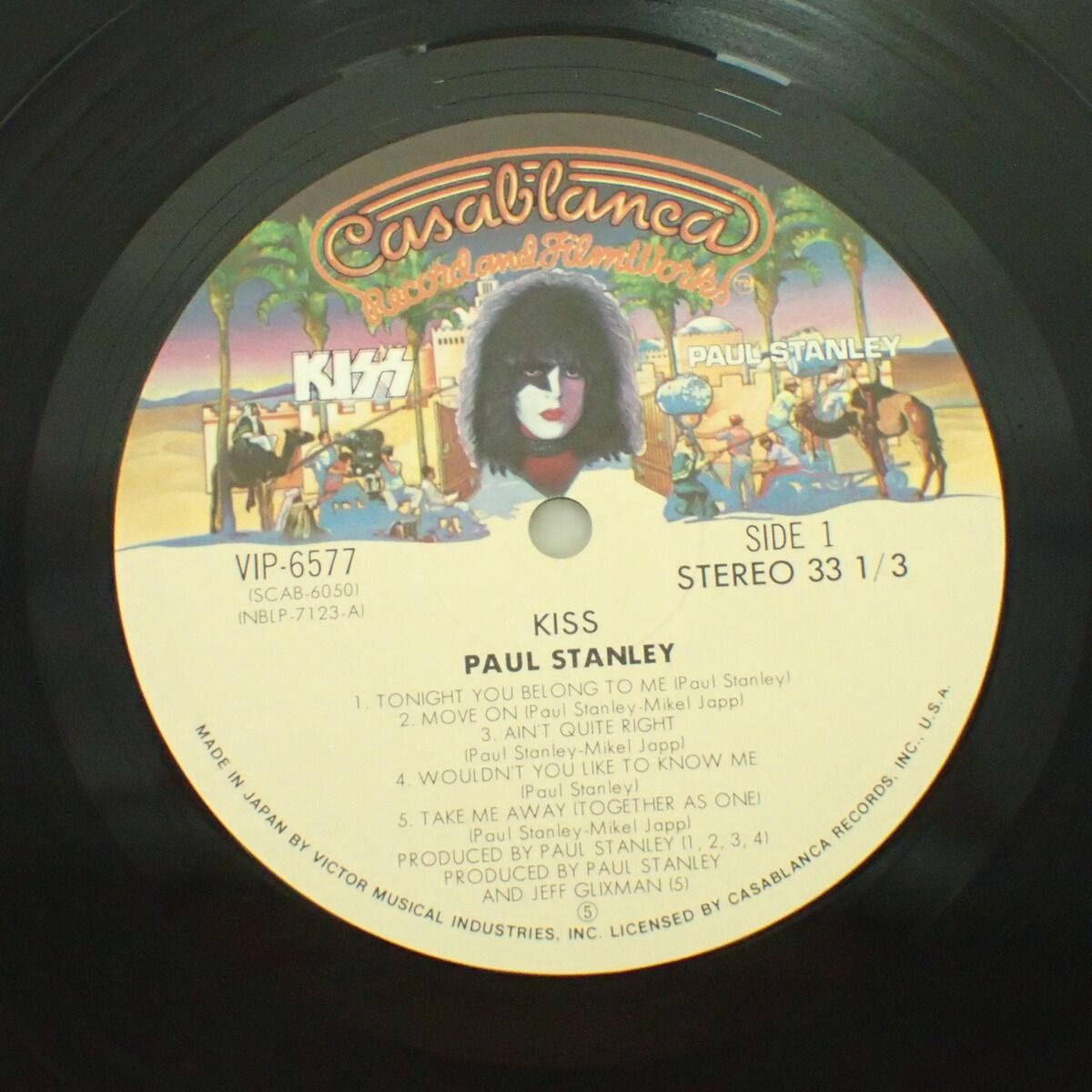 KISS レコード ポール・スタンレー PAUL STANLEY キッス ロック ヘヴィ 