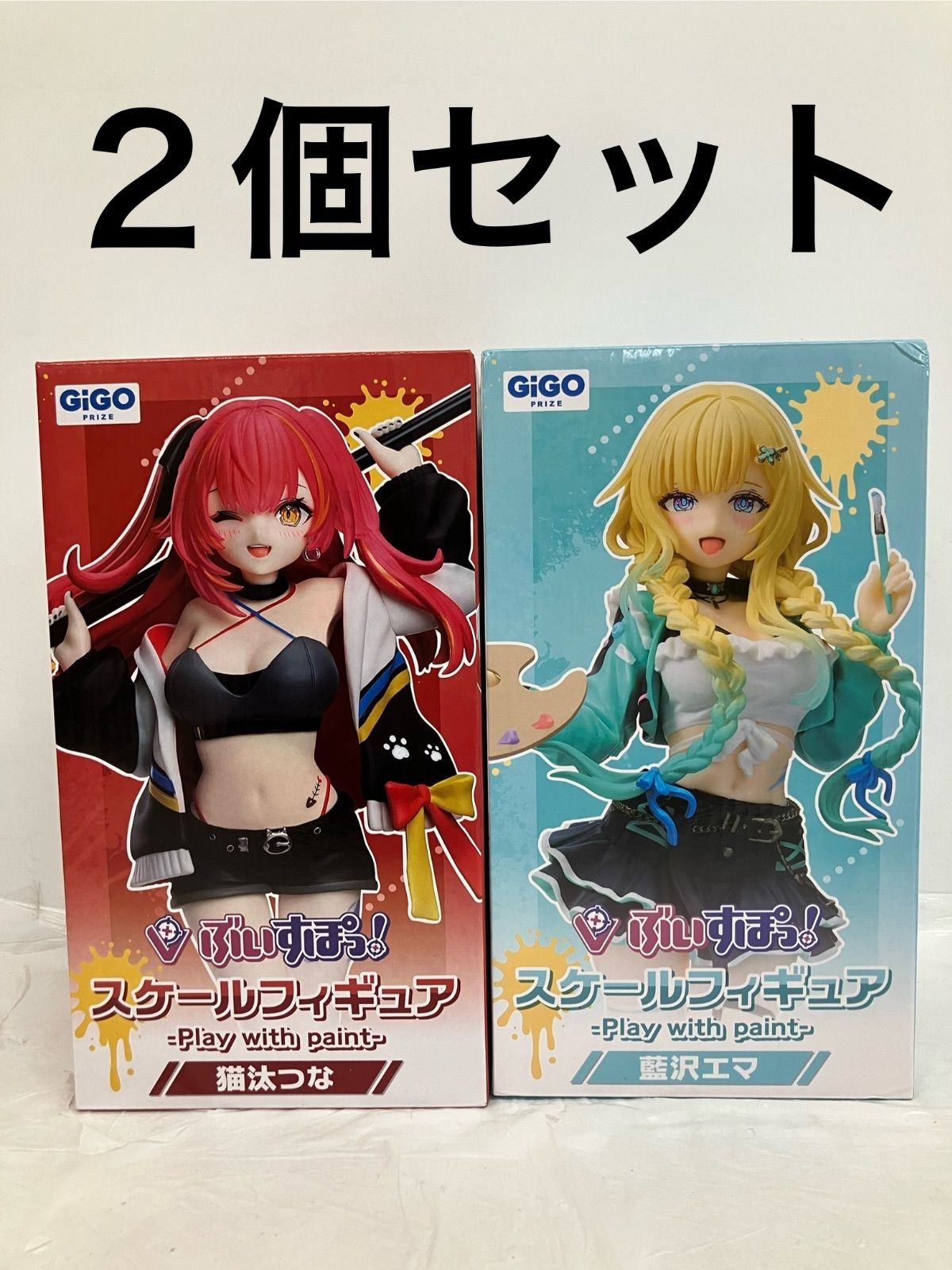 未開封 ぶいすぽ スケールフィギュア 猫汰つな 藍沢エマ 各種2 未開封 ぶいすぽ スケールフィギュア 猫汰つな 藍沢エマ 各種2