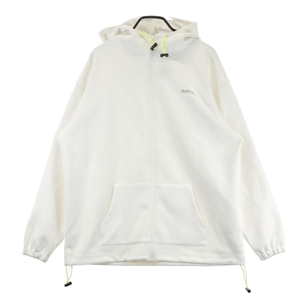 RUFFLOG ラフロッグアイボリーパーカー サイズ：XXL RUFFLOG ラフロッグ FULL ZIP PARKA ジップパーカー