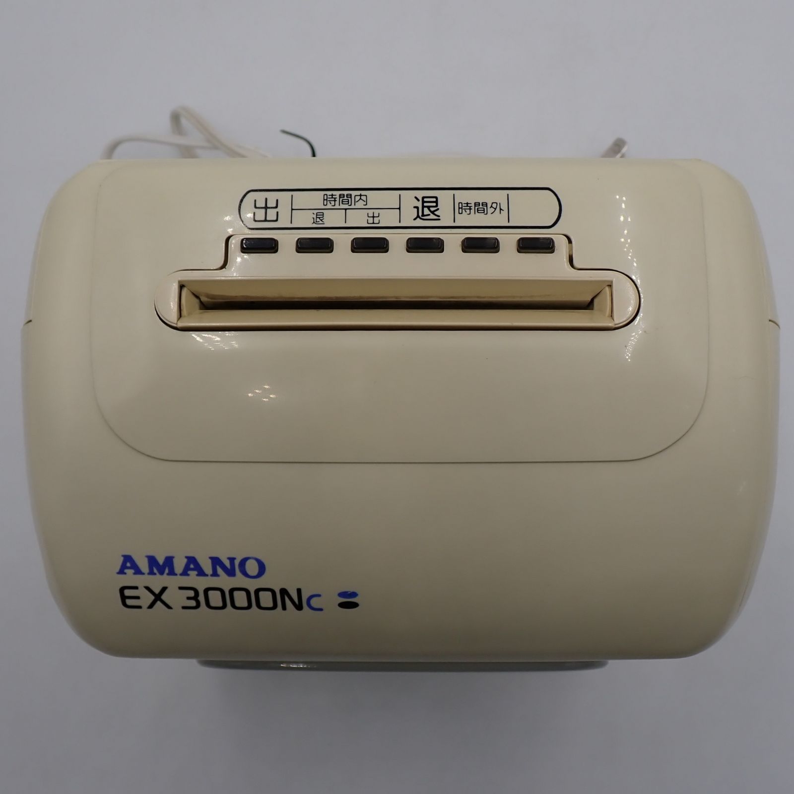 【美品】AMANO 電子タイムレコーダー EX3000Nc 本体　タイムカード付 即決 AMANO EX3000N タイムレコーダー 【公式通販】