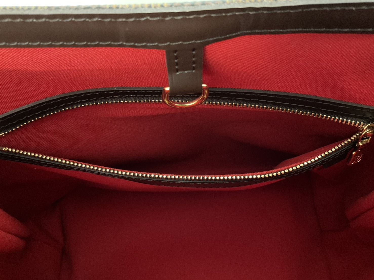 中古美品正規品 LOUIS VUITTON ルイ ヴィトン ダミエ カバ 