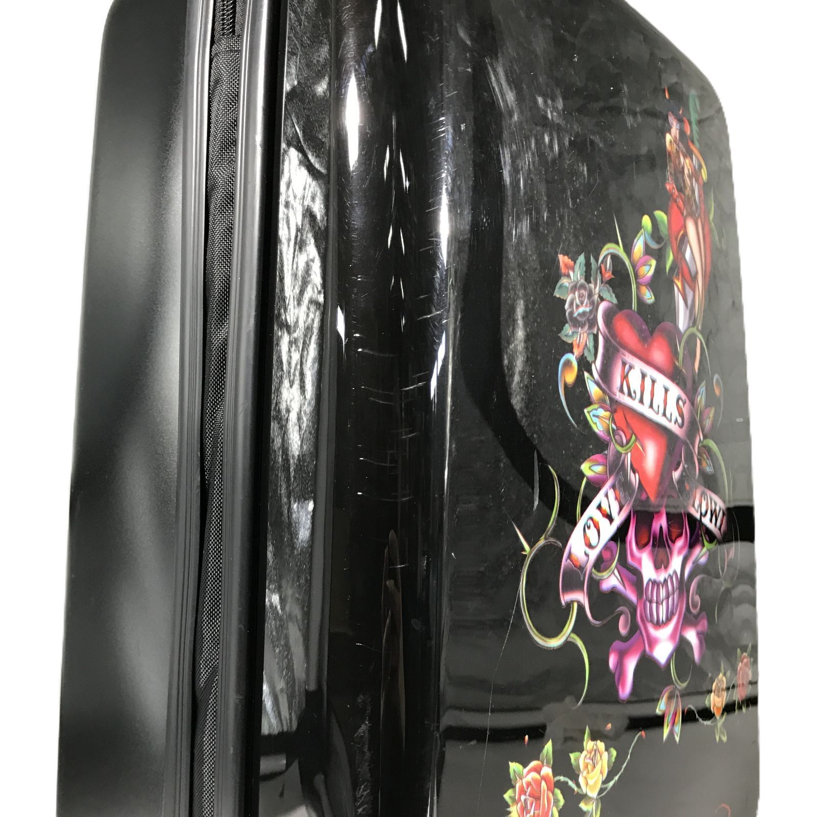 旅行用品 希少✨ Ed Hardy エドハーディー スーツケース キャリー 