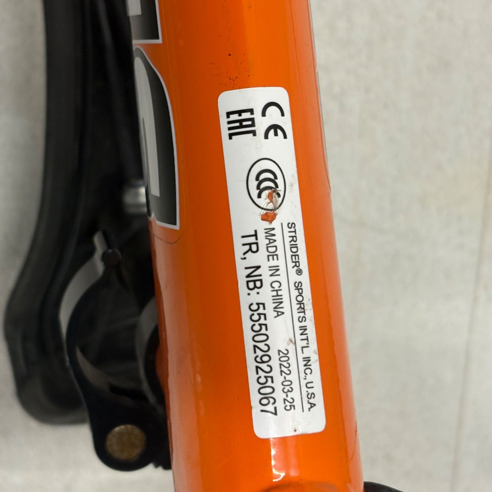 STRIDER バランスバイク 12インチ オレンジ STRIDER 12 Sport バランス