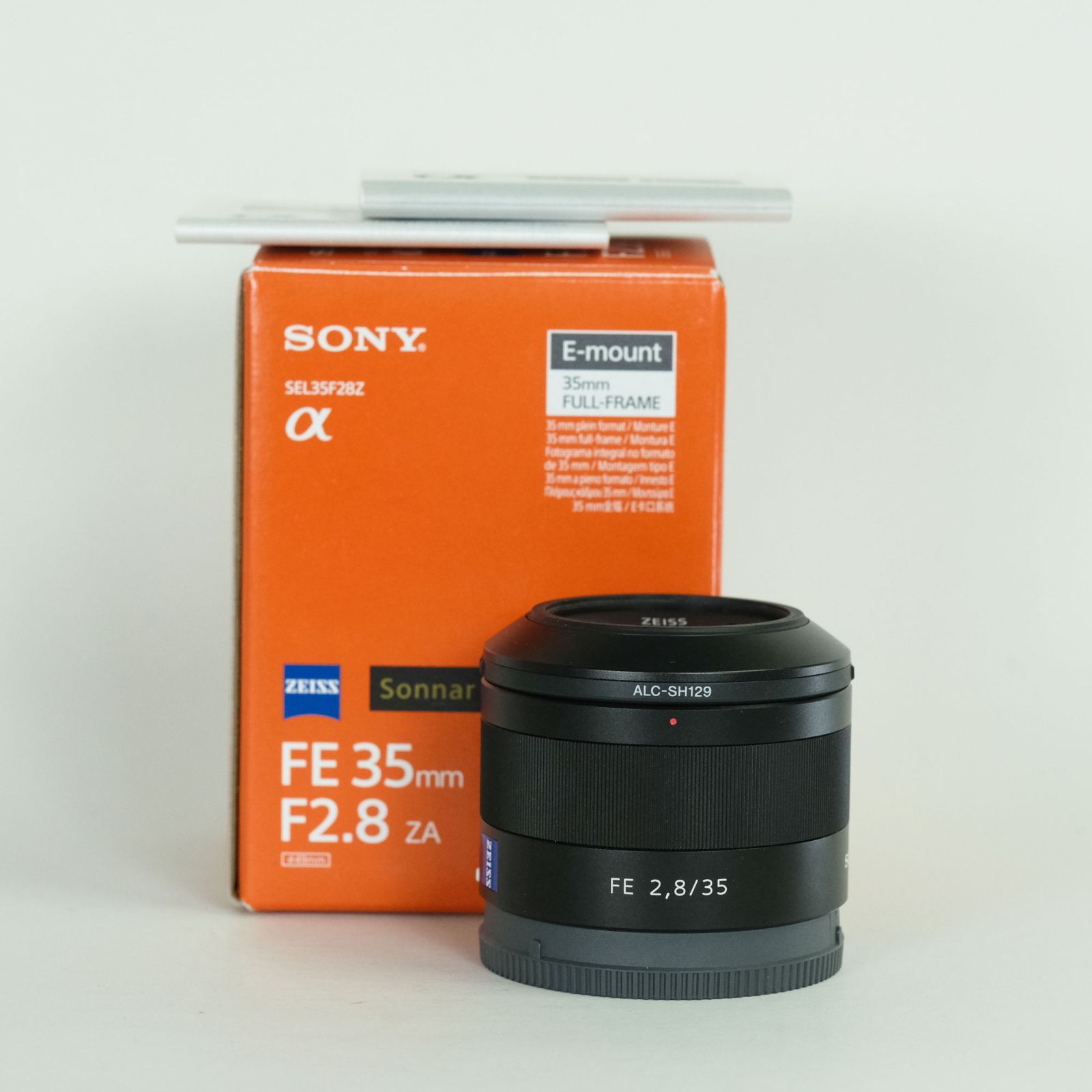 美品] SONY Sonnar T* FE 35mm F2.8 ZA SEL35F28Z | SONY E