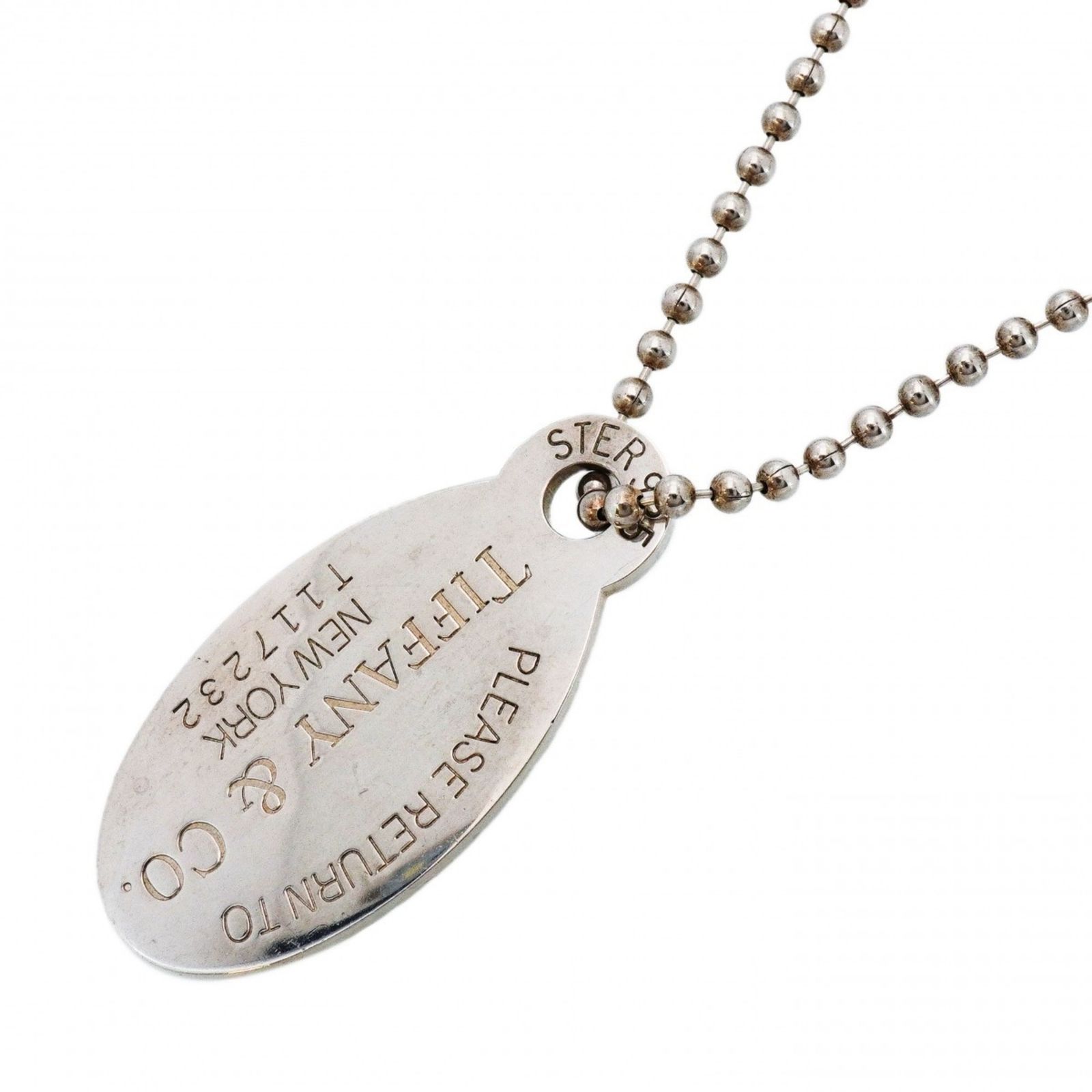 ティファニー(Tiffany) ティファニー ネックレス リターントゥオーバル シルバー925メンズ レディース