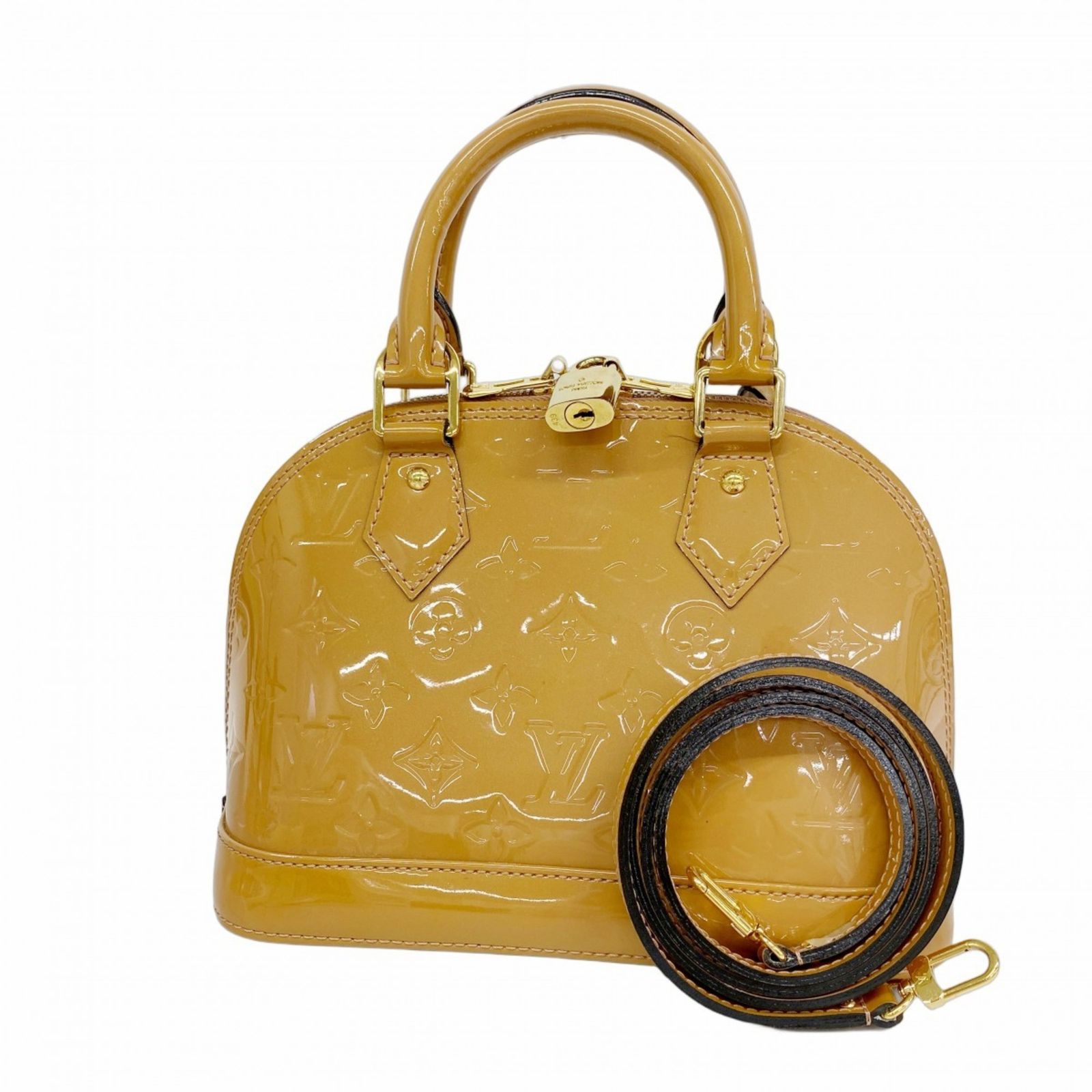 ルイヴィトン Louis Vuitton ヴェルニ アルマBB M91585 2WAY バッグ 