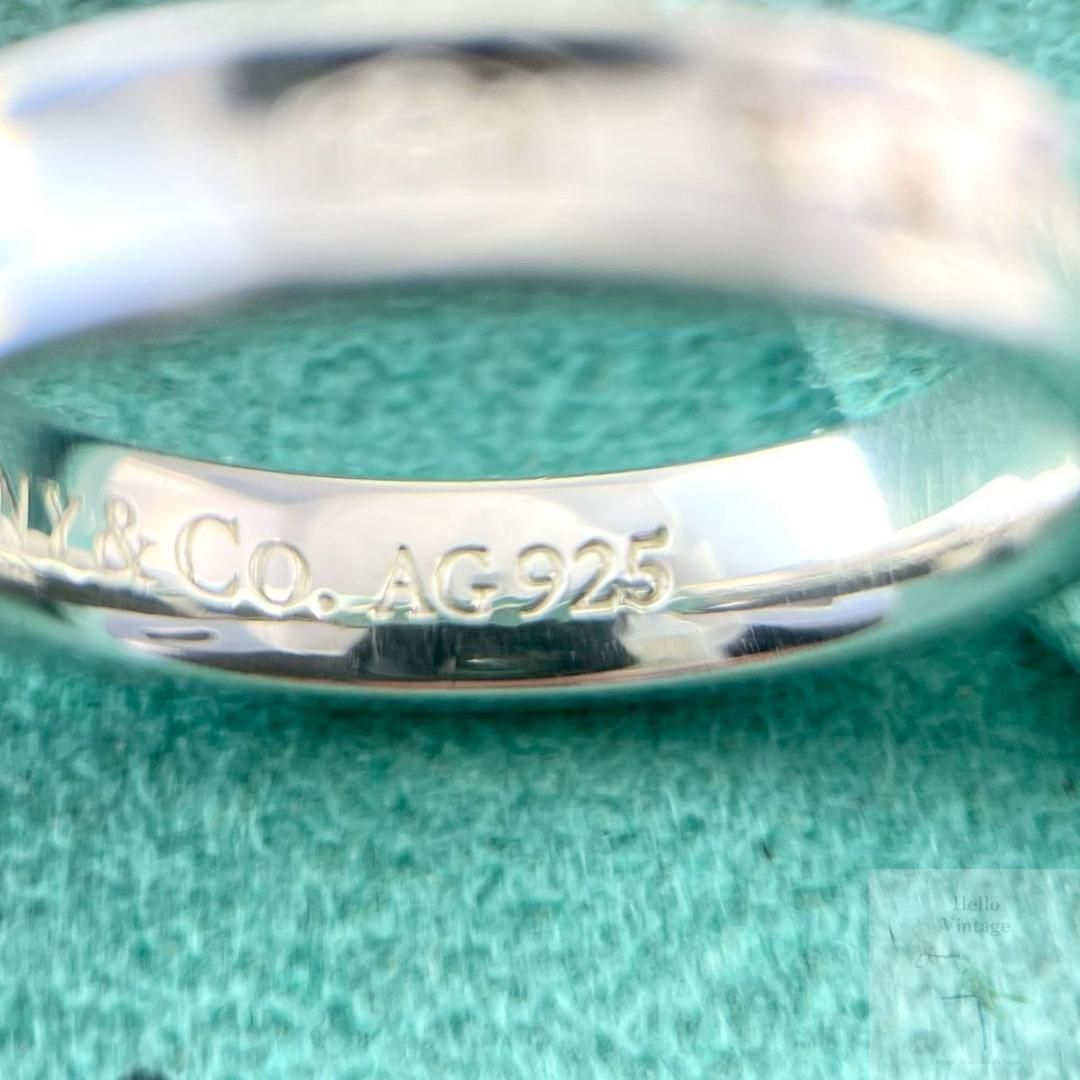 ☆TIFFANY＆Co 1837 ナロー SV925 リング 指輪☆14号 【公式通販】