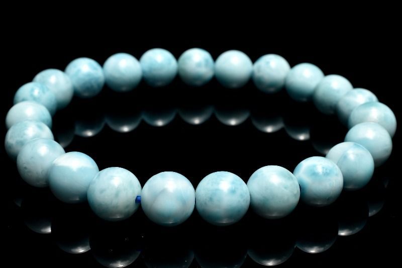 1点物】ドミニカブルー◇カリブの海の宝石 ラリマー 8mm 1点物】ドミニカブルー◇カリブの海の宝石 ラリマー 8mm