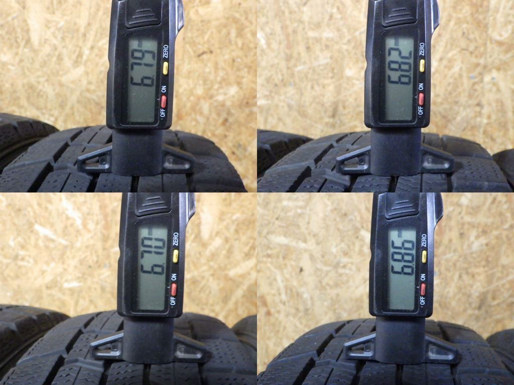 車 【SR909】送料無料○2022年製造 約7部山○Good'YEAR ICE