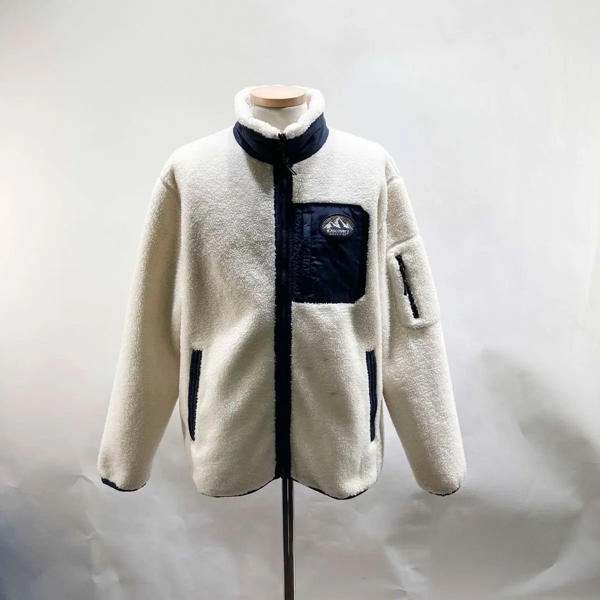 爆買い，人気SALE DISCOVERY メンズ フリース ジップアップ 100 