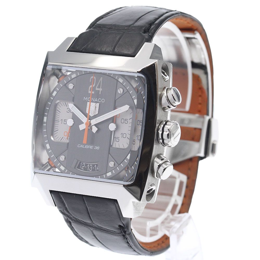 タグホイヤー TAG HEUER CAL5112 モナコ24　Twenty-Four レーシング クロノグラフ キャリバー36 自動巻き メンズ 良品 _948296 タグホイヤー TAG HEUER CAL5112 モナコ24 Twenty-Four レーシング