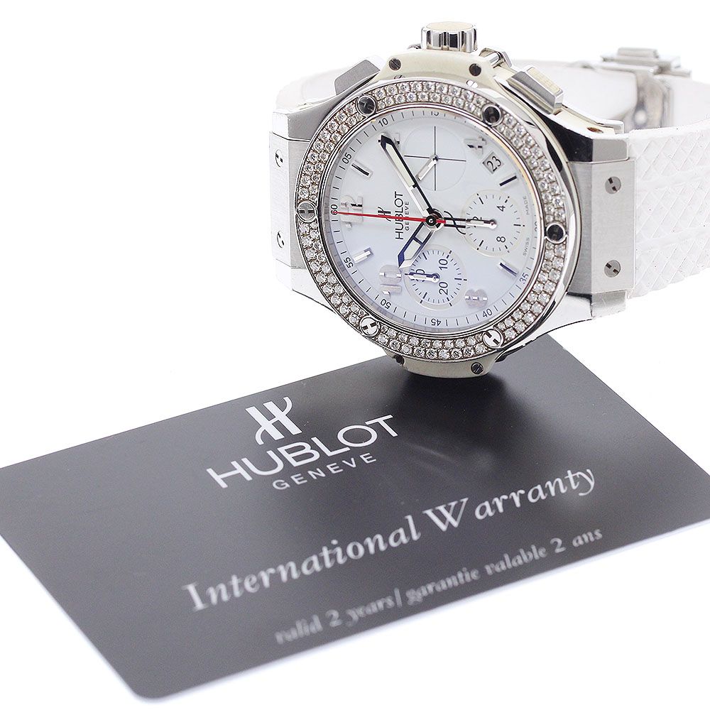 訳あり ウブロ HUBLOT 342.SE.230.RW.114 ビッグバン クロノグラフ ダイヤベゼル 自動巻き メンズ 保証書付き_932269 訳あり ウブロ HUBLOT 342.SE.230.RW.114 ビッグバン クロノグラフ