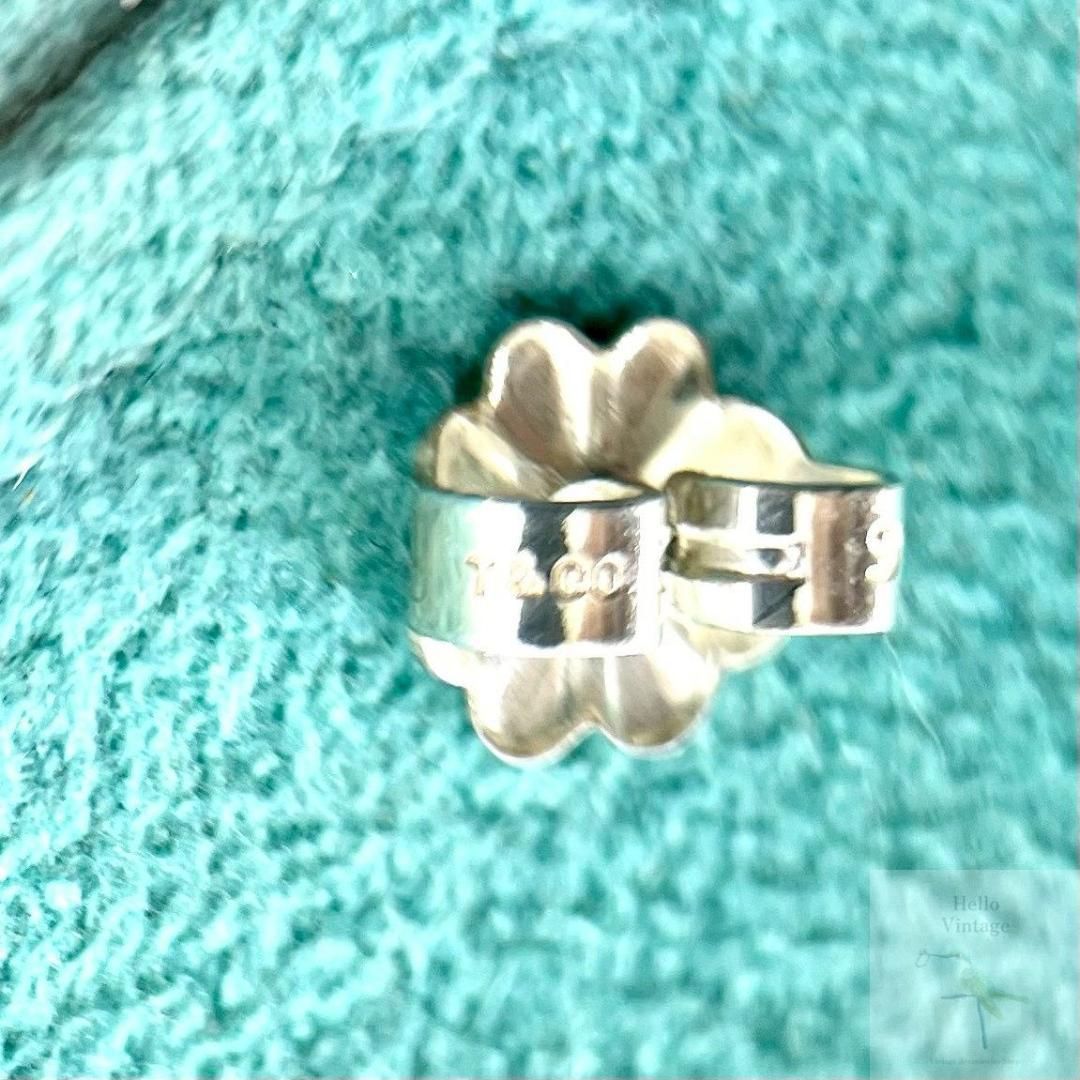 オールドティファニー バンブー フープ スモール ピアス シルバー