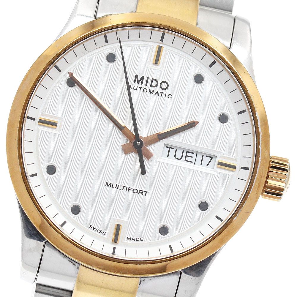 ミドー MIDO M005830A マルチフォート デイデイト 自動巻き メンズ