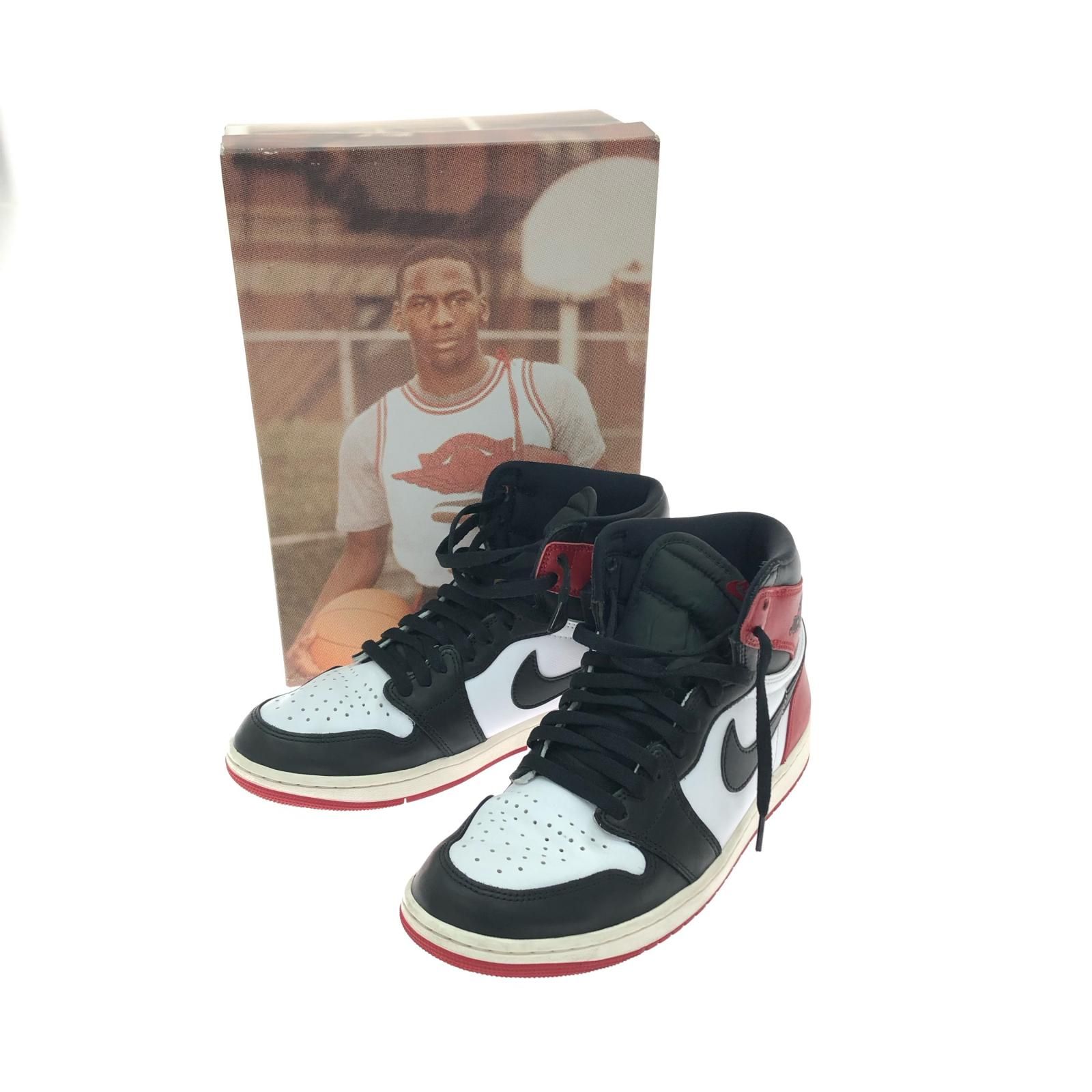 NIKE ナイキ メンズスニーカー Air Jordan 1 Retro High OG つま黒 