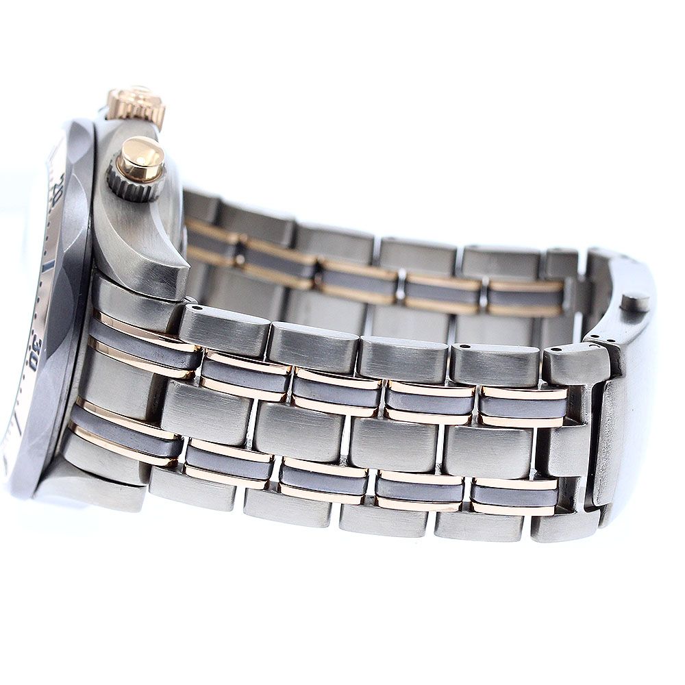  オメガ OMEGA 2296.80 シーマスター300 クロノグラフ チタン|PG 自動巻き メンズ _942840 耐久性 自動巻き時計 腕時計(アナログ)