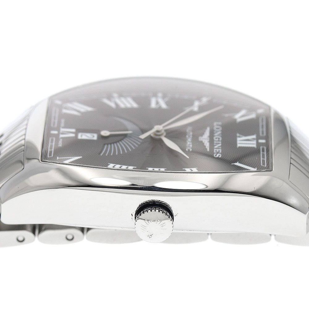  ロンジン LONGINES L2.672.4 エヴィデンツァ パワーリザーブ デイト 自動巻き メンズ _948624 タートルネック 自動巻き時計 腕時計(アナログ)