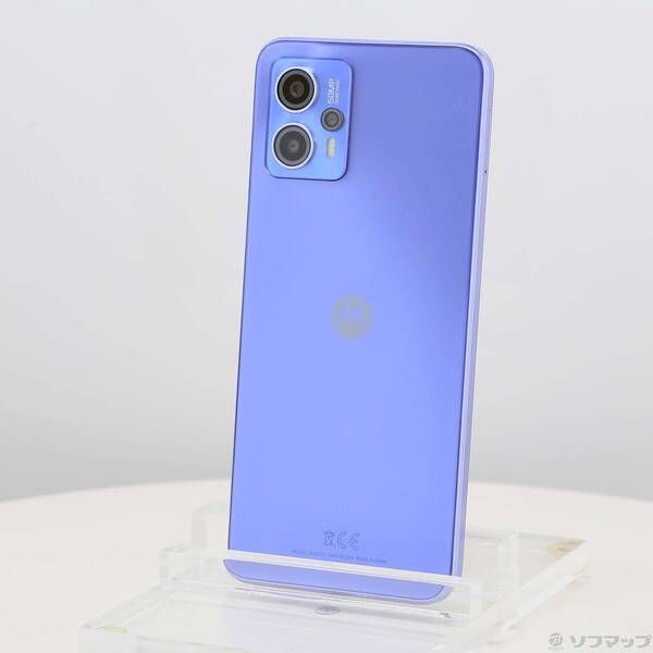 品〕 moto g13 128GB ラベンダーブルー PAWW0019JP SIMフリー【349 