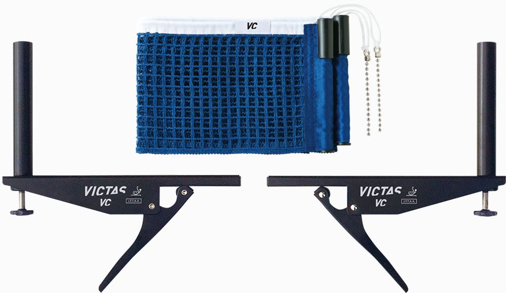 ヴィクタス VICTAS 卓球 VCサポートセット JTTA 日本卓球協会 JTTA 公認サポート&ネット サポートのみITTF公認品 備品 043161 0120 ブルー