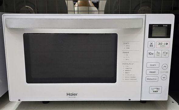 ★ジモティ割あり★ Haier 電子レンジ JM-FH18H  22年製 動作確認／クリーニング済み TK4647【リユースのサカイつくば店】 ヨドバシ.com - ハイアール Haier ヘルツフリーフラットレンジ
