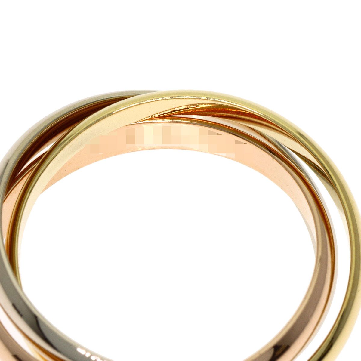 カルティエ CARTIER トリニティ SM #51 リング・指輪 K18イエロー 