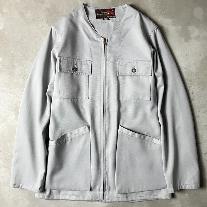 USA製 10x ハンティングジャケット 60s 70s USA製 10x ノーカラー ハンティング ジャケット 36 / 60年代