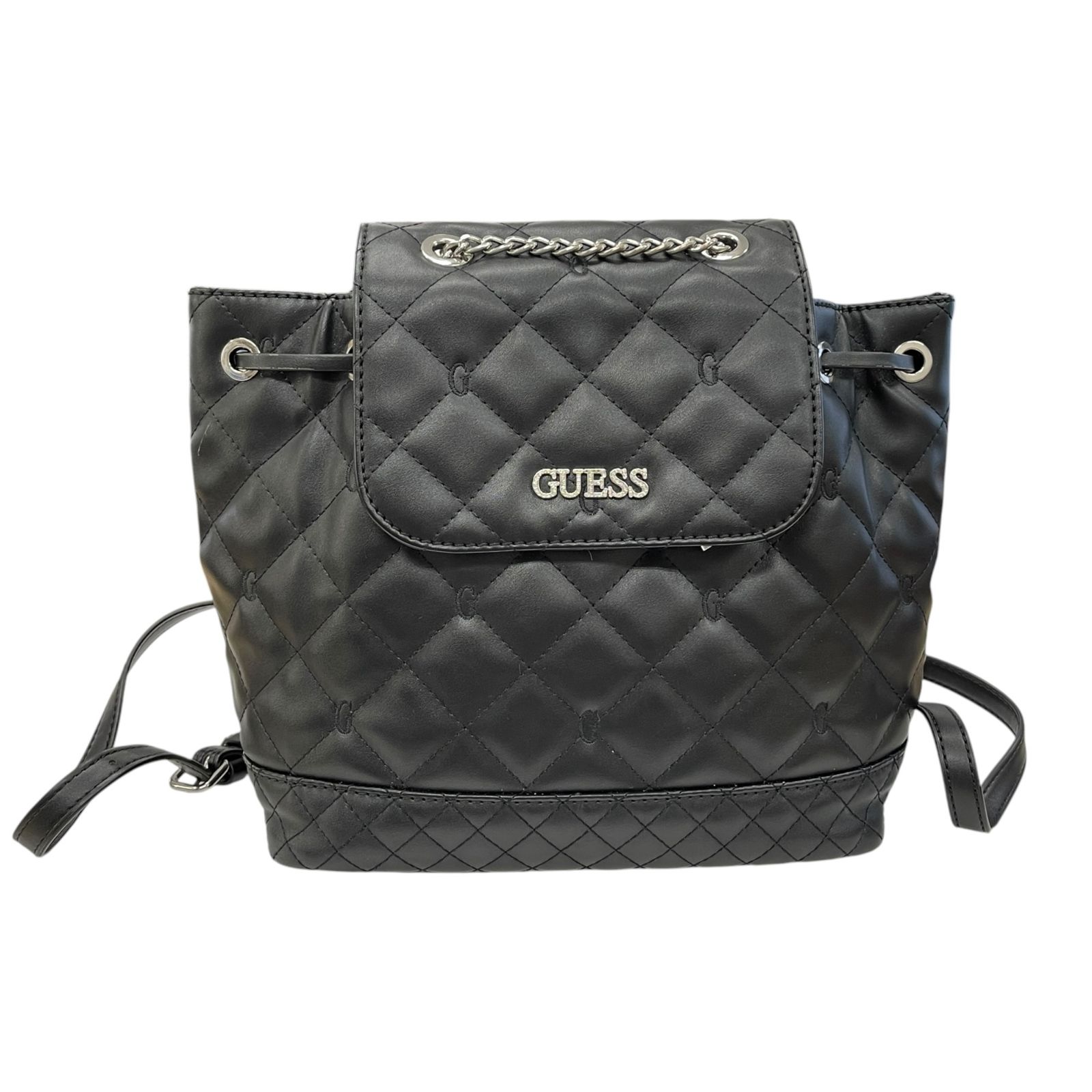GUESS ゲス バックパック LE859530 キルティング ブラック リュック 