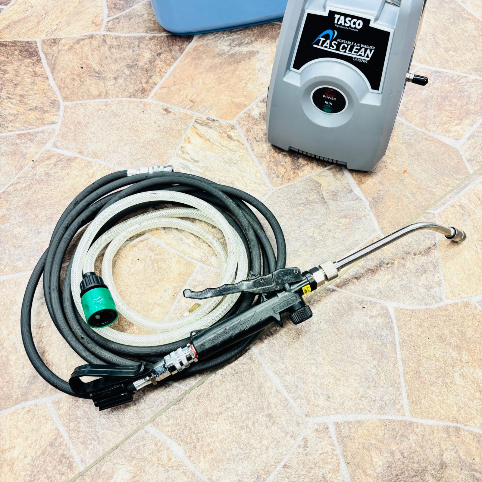 イチネン TASCO タスコ ポータブルエアコン洗浄機 TA352WL 【中古美品 