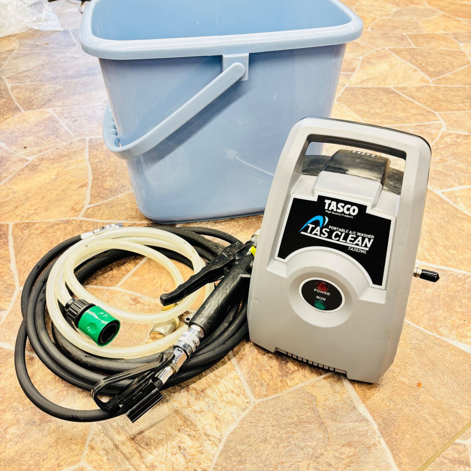 イチネン TASCO タスコ ポータブルエアコン洗浄機 TA352WL 【中古美品 
