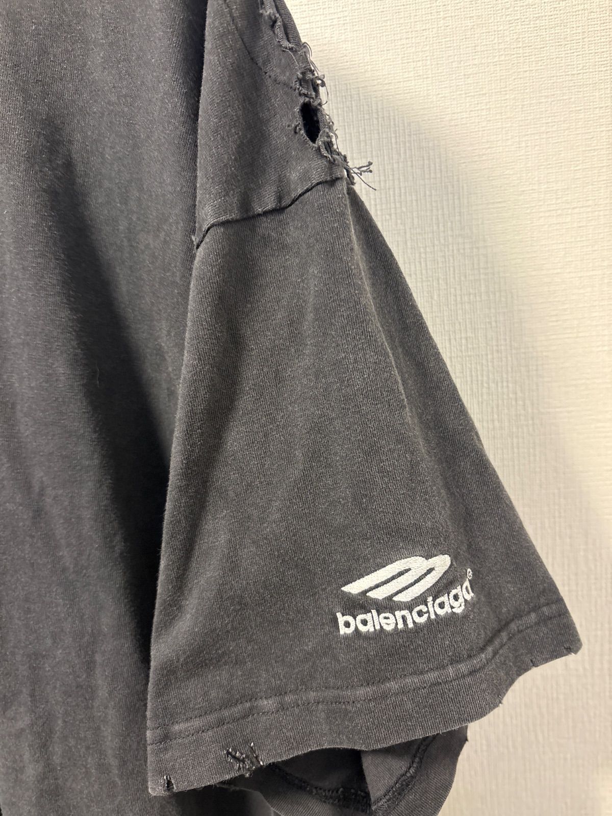 国内正規品】バレンシアガ スピードハンターズ リペア加工 Tシャツ 