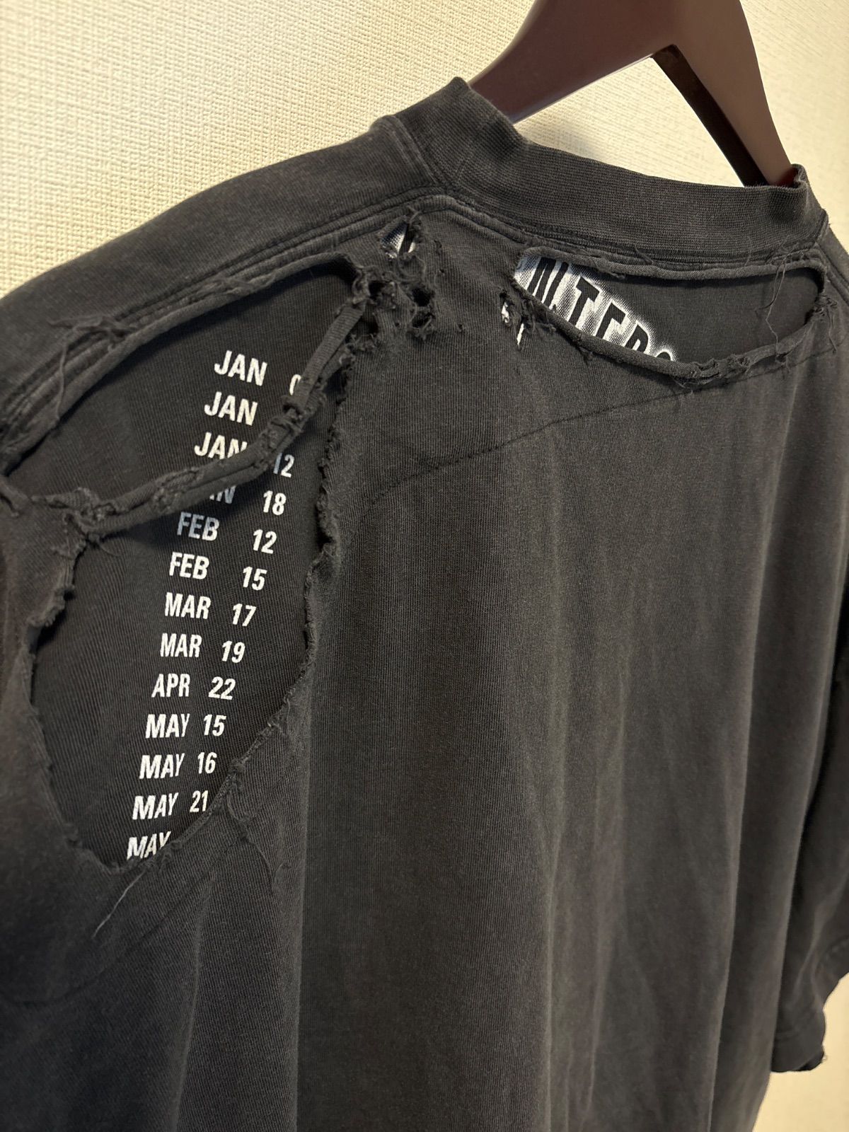 国内正規品】バレンシアガ スピードハンターズ リペア加工 Tシャツ 