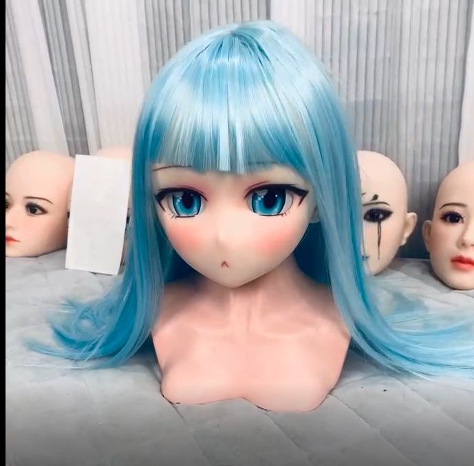 TPE ヘッド二次元美少女 M16 140-168cmの身長のドールに適する 撮影 
