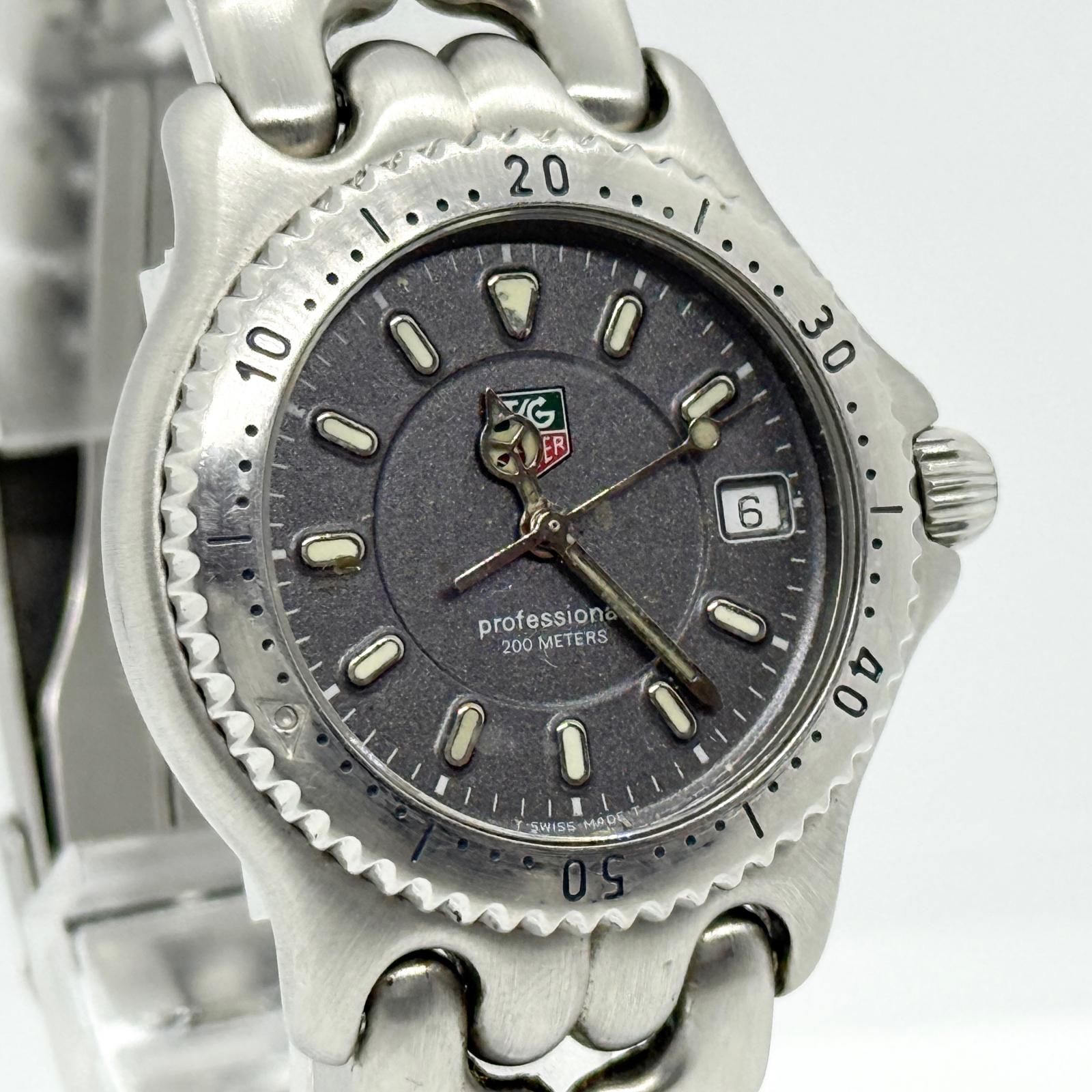 TAG HEUER タグホイヤー プロフェッショナル200m WG1213-K0 グレー QZ 